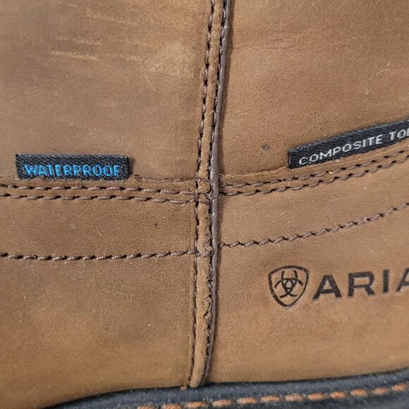 Ariat WorkHog Waterproof Composite Toe Boots • 8D • Worn Once main image 9
